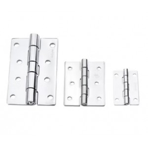 标准品 米思米蝶形铰链合页304不锈钢合页圆孔型平型HHS MISUMI HHS25