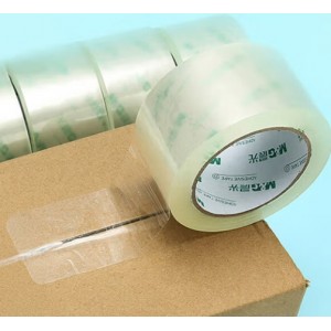 晨光（M&G）文具透明封箱胶带打包胶带60mm*100y*45um (91.4米/卷) 6卷/筒 快递工厂仓库办公用品AJD957K7